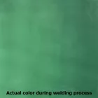 Zöld hegesztőponyva ±1780×0,4mm Ø 50 mm-es gyűrűkkel