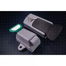 Hűtőajtó zárszerkezet