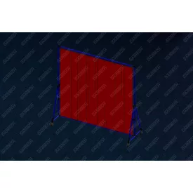 DarTech hegesztő paraván függönnyel