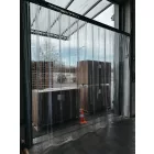 Fagyálló bordázott PVC hőfüggöny 1520 × 2550 mm