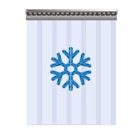 Fagyálló PVC hőfüggöny 1520 × 2550 mm