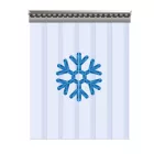 Fagyálló PVC hőfüggöny 3510 × 3550 mm