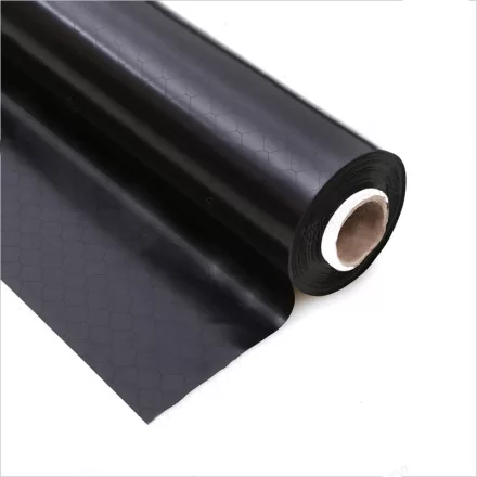 ESD PVC fólia 1370×0,5mm tekercsben - fekete