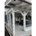 KÉSZRE GYÁRTOTT TERASZ PONYVA - ablakkal