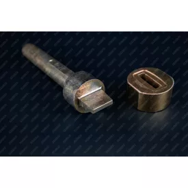 Négyszögletes ringli összeütő 27 × 8 mm