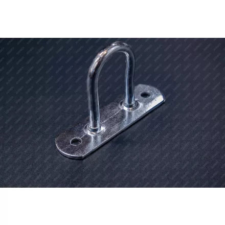 Ponyvarögzítő fül íves 38 mm