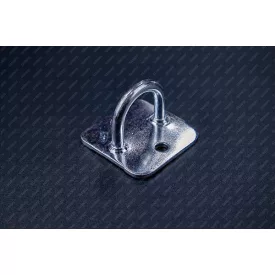 Ponyvarögzítő fül talpas 21 mm