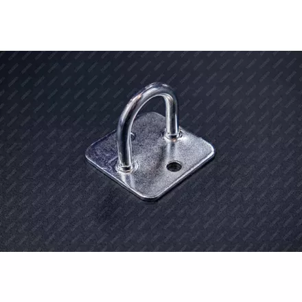 Ponyvarögzítő fül talpas 25 mm