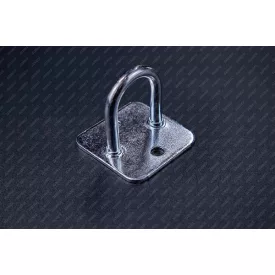 Ponyvarögzítő fül talpas 30 mm