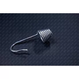 Kötél kampó 8 mm ezüst