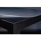 Matt kör alakú asztalvédő 2 mm