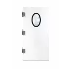 HDPE lengőajtó 1800 × 2200 mm – élelmiszeripari kivitel