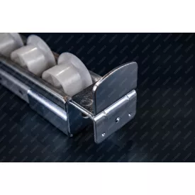 Görgősor tartó ütközővel