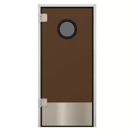 Merevszárnyú lengőajtó egyedi méretben