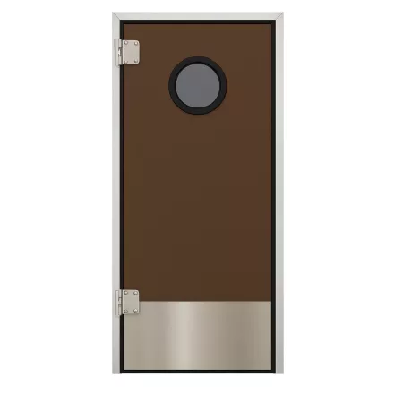 Merevszárnyú lengőajtó egyedi méretben