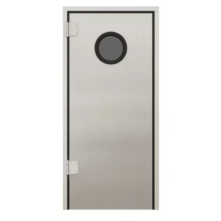 Rozsdamentes lengőajtó 1000 × 2100 mm