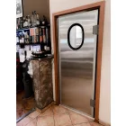 Rozsdamentes lengőajtó 1000 × 2100 mm