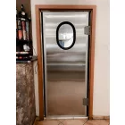 Rozsdamentes lengőajtó 700 × 2100 mm