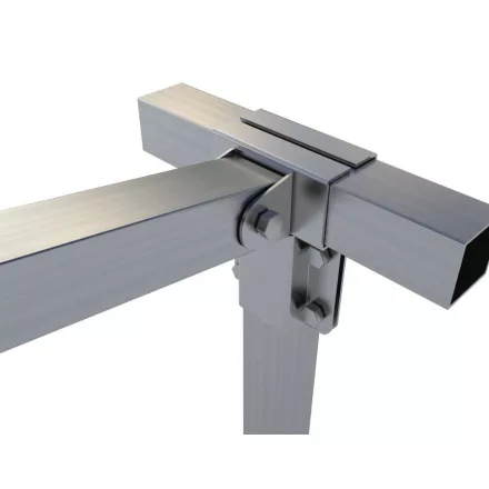 Rögzítő konzol "T" + állítható oldal 5×5 cm