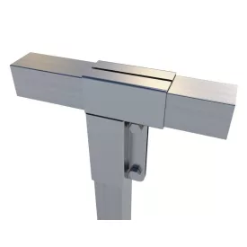   Rögzítő konzol "T" egy oldalt rögzíthető 5×5 cm