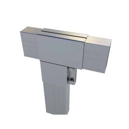 Rögzítő konzol "T" egy oldalt rögzíthető 10×5 cm