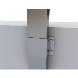 Rögzítő konzol záró elem 10×5 cm