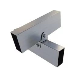 Rögzítő konzol dupla kereszt 10×5 cm