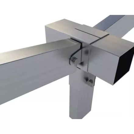 Rögzítő konzol dupla "T" + állítható oldal 10×5 cm / 10×10 cm