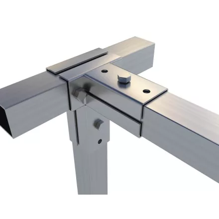 Rögzítő konzol "T" egyenes kimenettel 2,5×2,5 cm