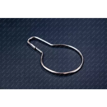 Krómozott körte karika