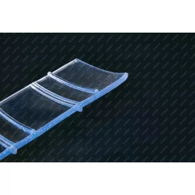 Normál bordázott PVC szalag 400 × 4 mm 50 m