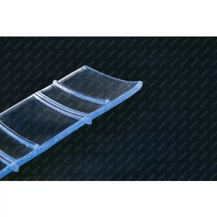 Normál bordázott PVC szalag 400 × 4 mm 50 m